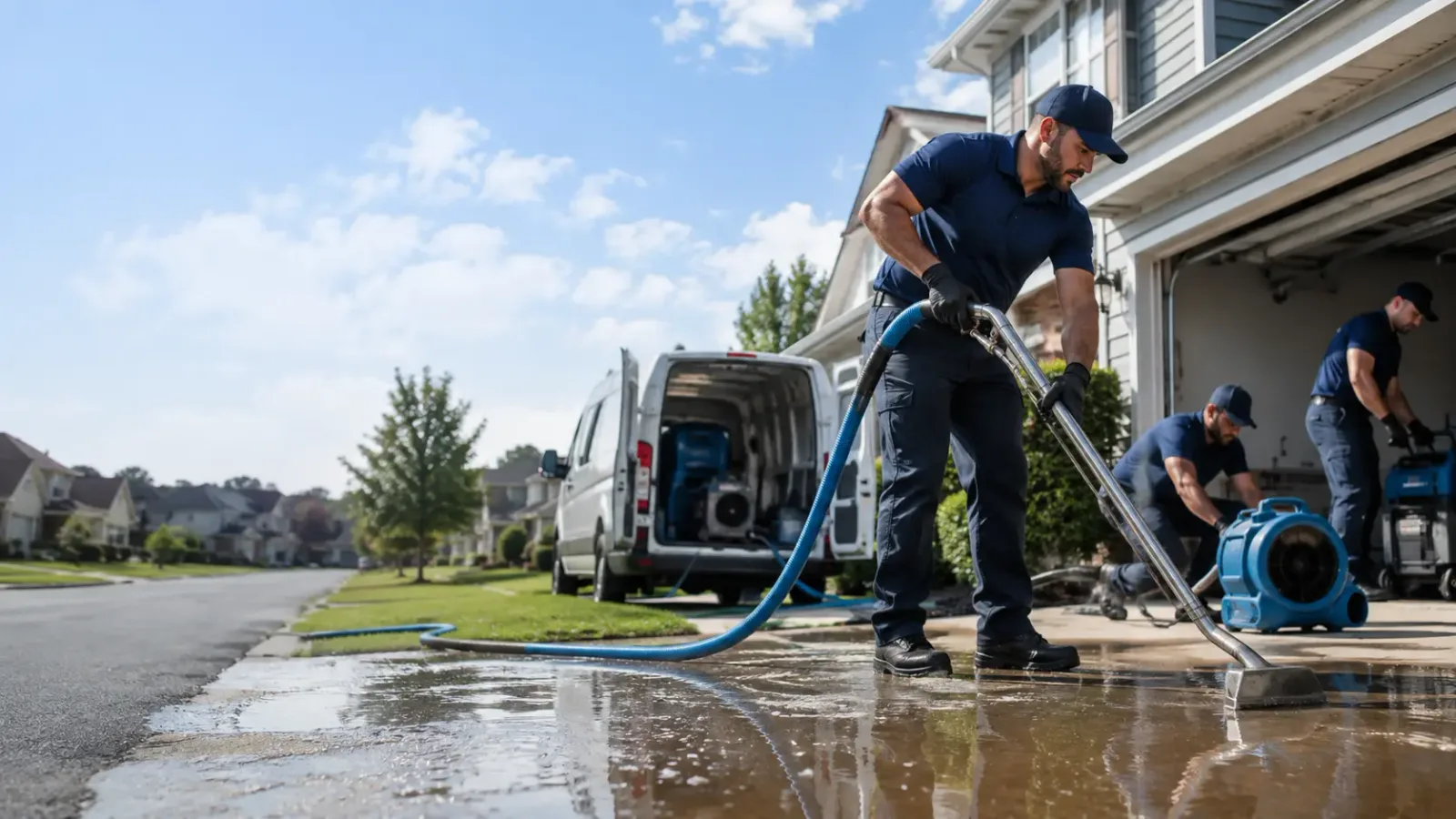 Flood Damage Restoration in Cameron, LA